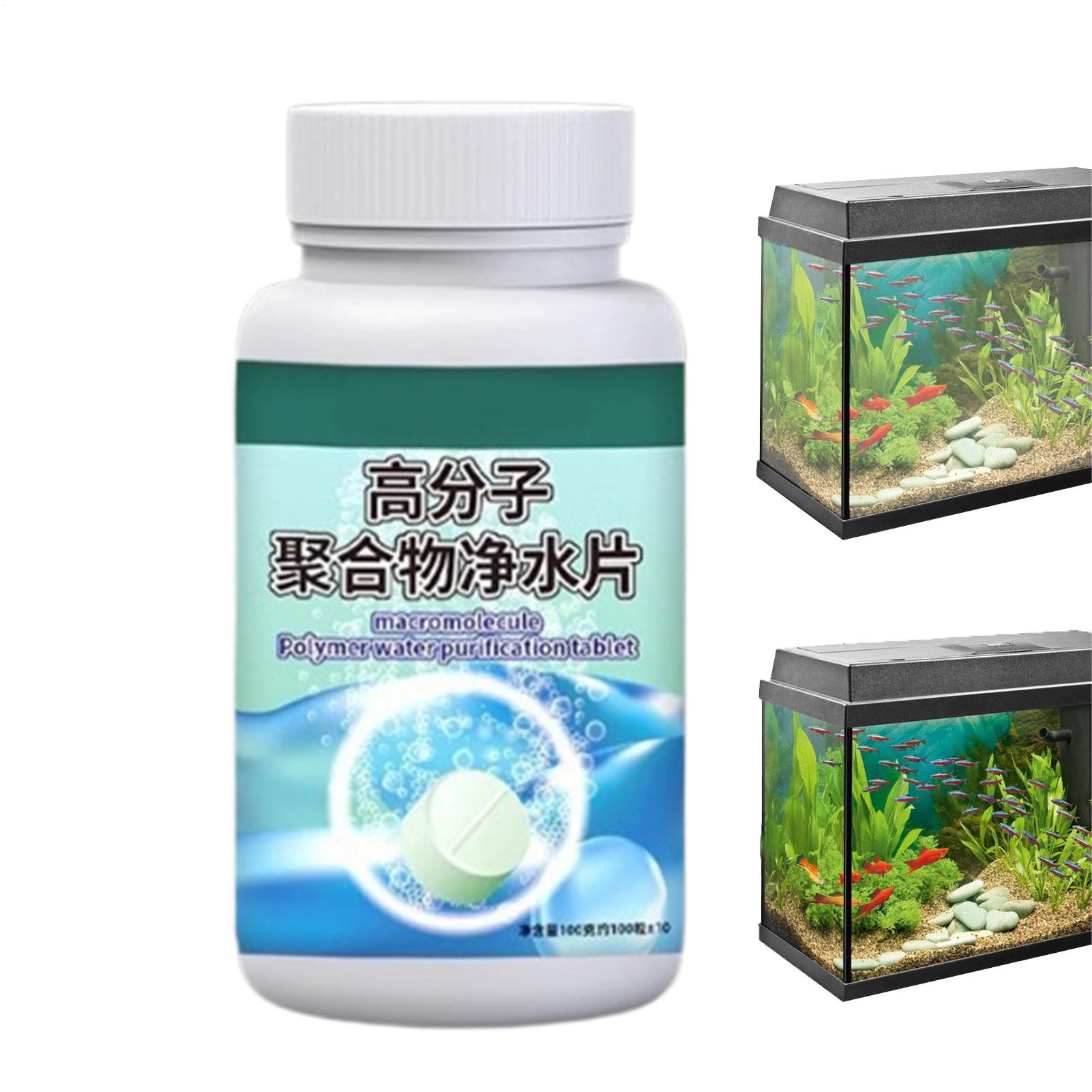 Betta Fish Tank - أقراص تنظيف المياه وإزالة الطحالب من