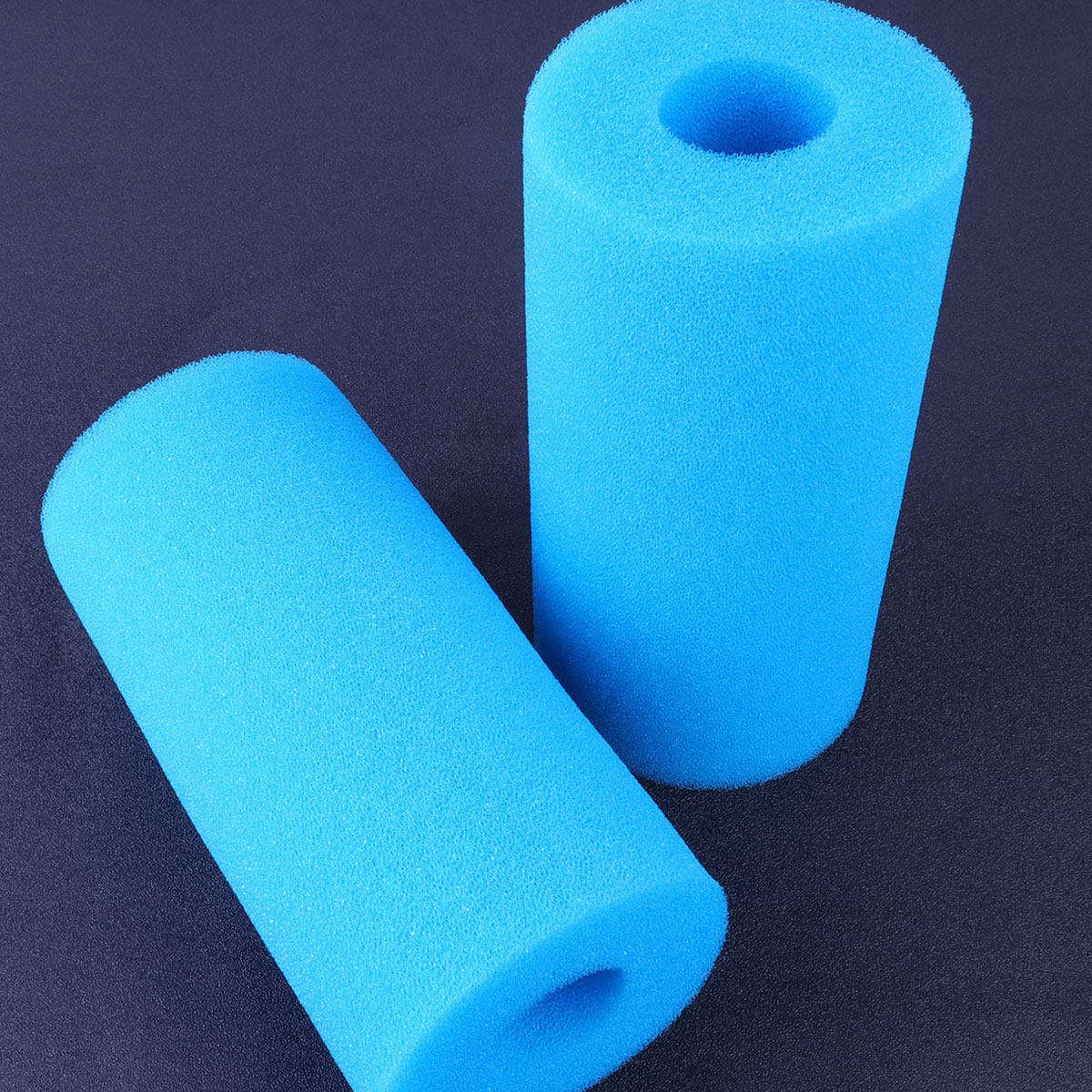 Fish Tank Filter - 4 قطع من إسفنج الفلتر الأزرق