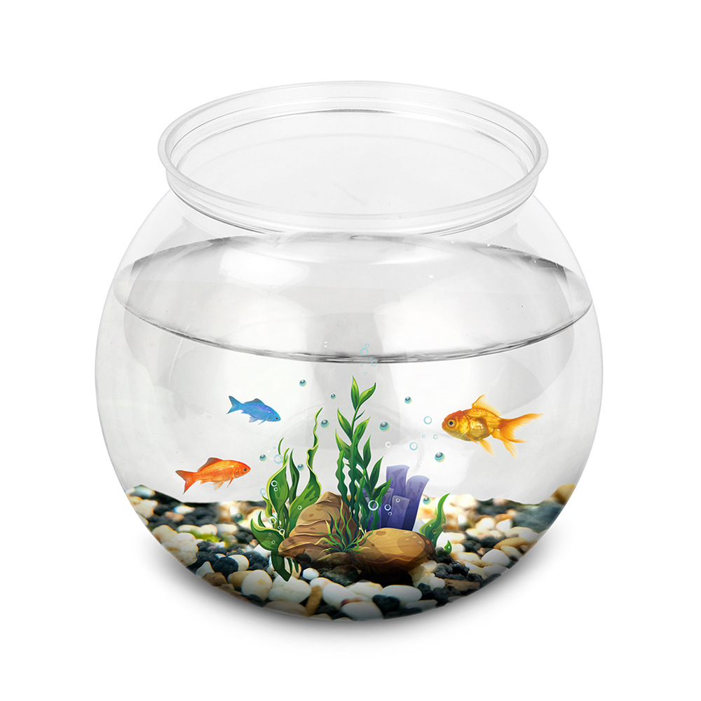 Betta Fish Tank - وعاء السمك البلاستيكي مقاسات L M