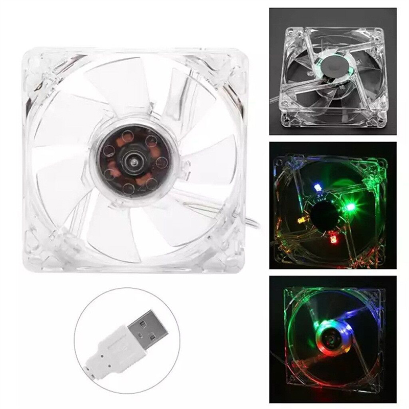 Aquarium Light - مروحة USB 5 فولت لقفص الهامستر،