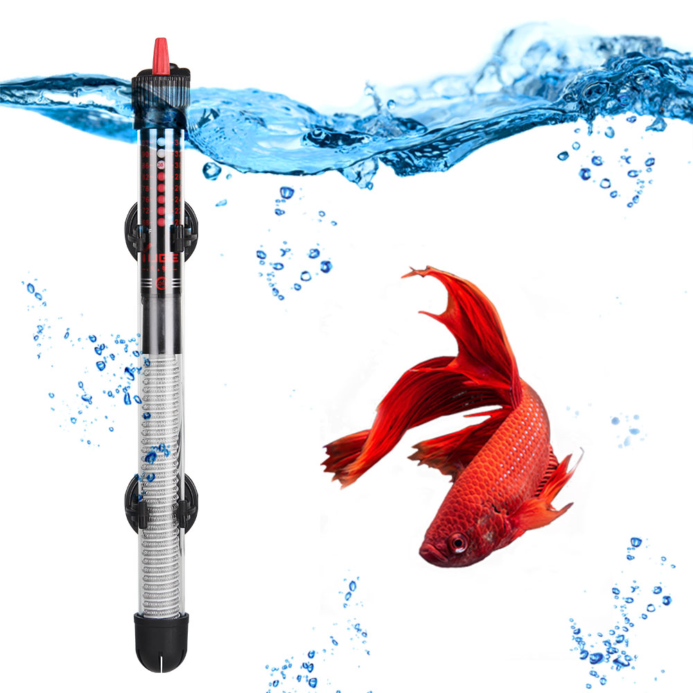 110 فولت-220 فولت قابل للتعديل - مراجعة Fish Tank Heater وسعره