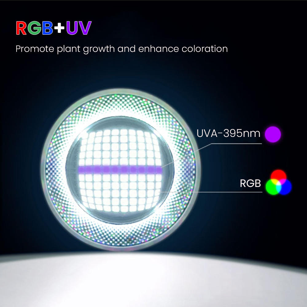 تطبيق بلوتوث 3.0 كامل الطيف لل - مراجعة Aquarium Light وسعره