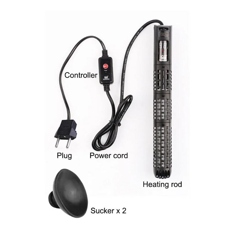 سخان غاطس لأحواض السمك مع شاشة - مراجعة Fish Tank Heater وسعره