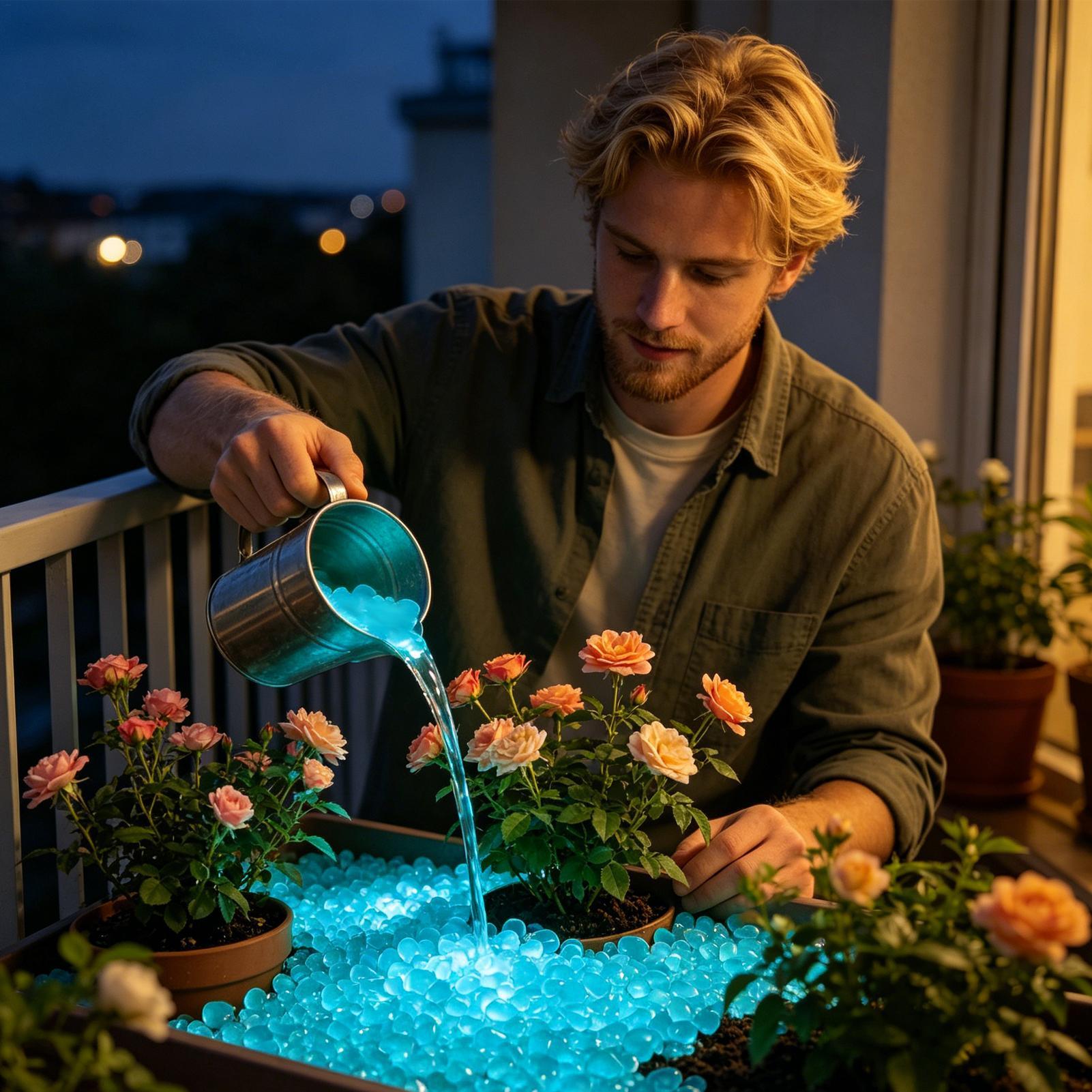 300 قطعة من الحصى المضيء المصن - مراجعة Fish Tank Gravel وسعره