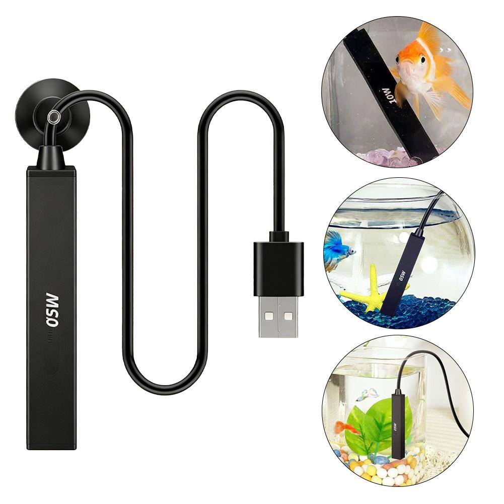 سخان حوض أسماك صغير يعمل بمنفذ - مراجعة Fish Tank Heater وسعره