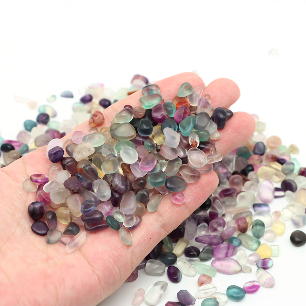 أحجار طبيعية وحصى كريستالي وشظ - مراجعة Fish Tank Gravel وسعره